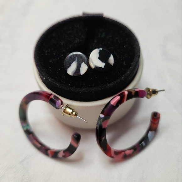 LOT Fem Punk Fun earrings - Picture 6 of 9